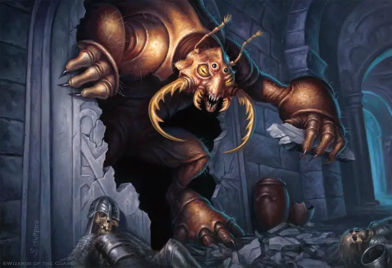 Umber Hulk: The Mind-Scrambling Monstrosities of D&D