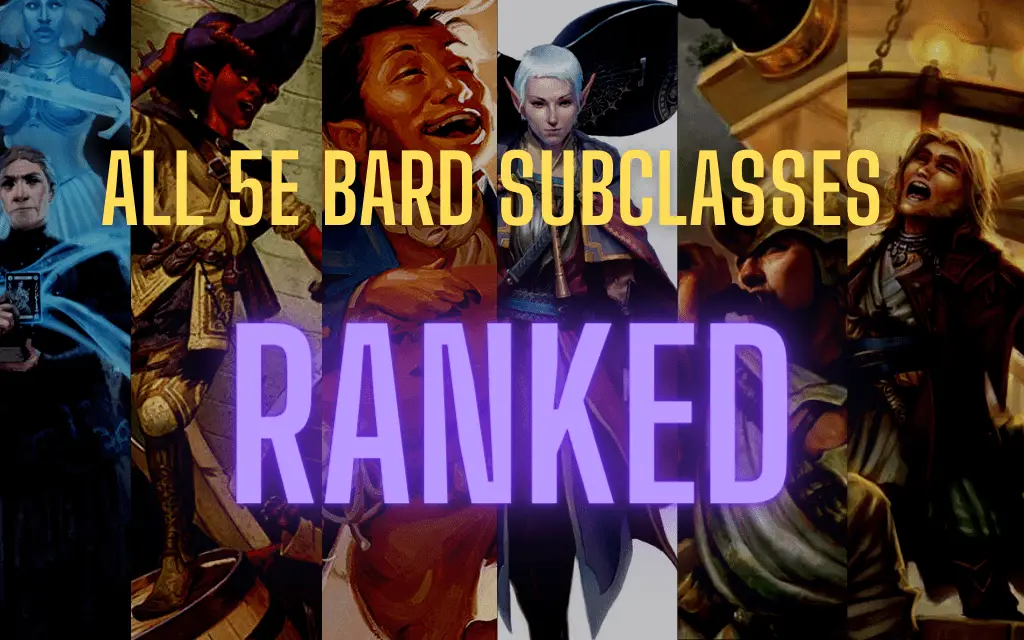 Ranking Every Bard Subclass in D&D 5e (2023)